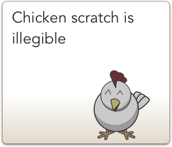 chicken scratch1