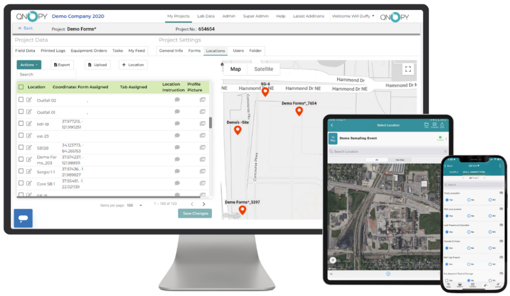Web portal qnopy